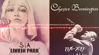 Linkin Park & Sia - Somewhere I Belong (Battle Symphony)/Chandelier [#RIPChester - Mashup]