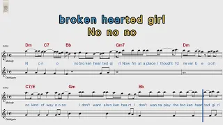 Beyoncé   Broken Hearted Girl POP Song Score Karaoke