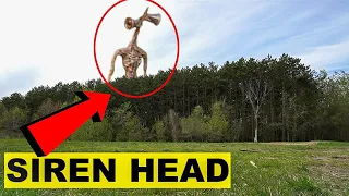 WE WENT BACK TO THE SIREN HEAD FOREST! | GIANT SIREN HEAD CAUGHT ON CAMERA IN THE SIREN HEAD FOREST!