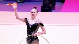 Takhmina Ikromova (UZB) Hoop All Around Final 40th FIG Rhythmic Gymnastics World Championships 2023