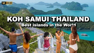 🇹🇭 4K HDR | Amazing Thailand 2023 | Koh Samui | Best islands in the World