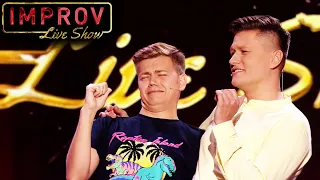 РЖАКА! Притула на Improv Live Show УШАТАЛ зал - Комики РАЗМОТАЛИ зрителей! Сбрник ЧАСТЬ 2