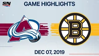 NHL Highlights | Avalanche vs Bruins – Dec. 7, 2019