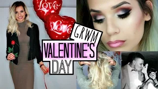 Valentine's Day | GRWM: Makeup, Hair, & Outfit!