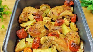 These potatoes chicken will disappear from the table in 1 minute ❗ Most tender and easy recipe! #26