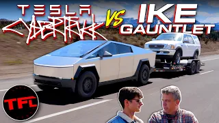 Gas vs Diesel vs Electric: Tesla Cybertruck Battles The Ford F-150 & Ram Cummins Up The Ike Gauntlet