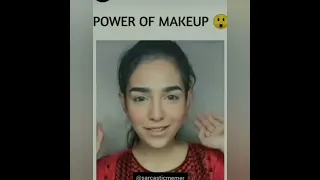 POWER OF MAKEUP. #shorts #makeup #girls #youtubeshorts