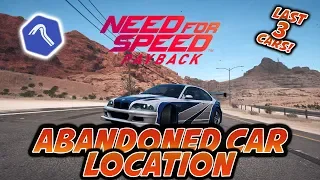 Need for Speed Payback Abandoned Car Location! [MAY 21ST - MAY 28TH] - NFSMW BMW M3 GTR