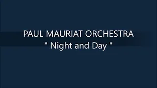 PAUL MAURIAT ORCHESTRA   Night and Day