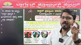 Spardha Vijetha| Monthly Current Affairs |April-2024 | PART-01 | Nagaraj Sir|MY TARGET