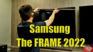 Samsung The FRAME 2022 Unboxing, Setup, ArtWork Demo and Review