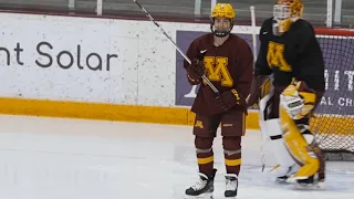 Gopher Women's Hockey Mic'd Up with Abbey Murphy (Pres. by Jersey Mikes)