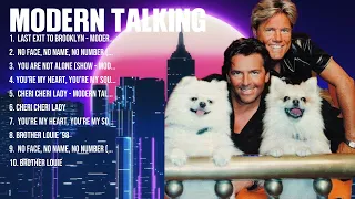 Modern Talking Greatest Hits 2024 Collection   Top 10 Hits Playlist Of All Time