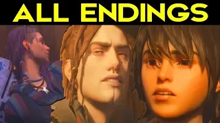 Life Is Strange 2 Episode 3 - ALL ENDINGS (Bad Ending + Good Ending) + SECRET ENDING