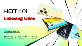 ကင်မရာ Mega Pixel တွေပဲများပေးလိုက်တဲ့ iNfinix Hot 40i Unboxing Video