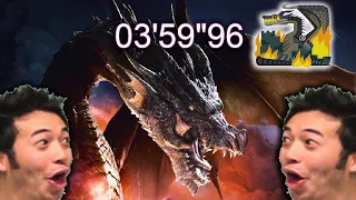 Watching a Fatalis Speedrun Kill under 4 minutes with the Bow!