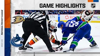 Ducks @ Canucks 11/3 | NHL Highlights 2022