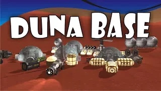 [23] SSTO Space Program - Building a Duna Base! - KSP 1.3