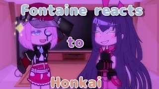 Fontaine reacts to Honkai Impact 3rd and Houkai gakuen 2 + Tiktoks || Gacha reaction || Hoyocha