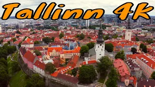 tallinn 4k walk | tallinn 4k drone | tallinn estonia 4k