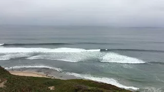 Santa Cruz Waddel Creek Reef Surfing 8-19-2017