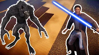 1 MILLION WEREWOLVES vs 1 MILLION JEDI KNIGHTS | UEBS 2