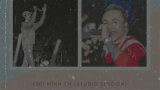 BINZ x ĐEN - CHO MÌNH EM (Studio Session) | Ở đây có một nổi buồn cover