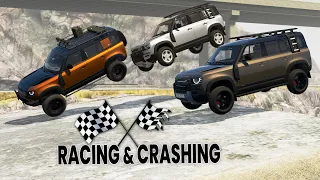 BeamNG Drive - Racing & Crashing The 2020 Land Rover Defender