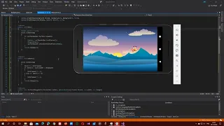 Создание игры на C# Xamarin Android SurfaceView 2D Game tutorial part 1 в Visual Studio 2019