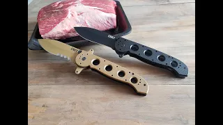 CRKT M21 full and honest review/testing for EDC. Stabbing, cutting, and slicing!