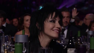 Miley Cyrus Inducts Joan Jett & the Blackhearts at the 2015 Hall of Fame Induction Ceremony