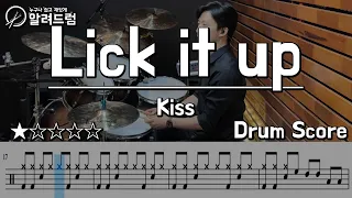 Lick it up - KISS DRUM COVER