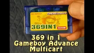 Gameboy Advance 369 in 1 Multicart