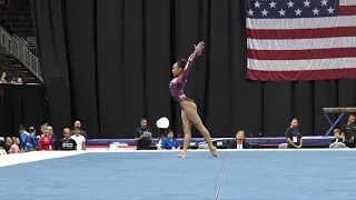 Sunisa Lee –  Floor Exercise – 2019 U.S. Gymnastics Championships – Senior Women Day 1