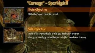 Dungeon Keeper 2 Mission Briefing 11B: "Sparklydell"