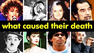 What are the causes of death of celebrities? Causes of Death of 24 Celebrities.