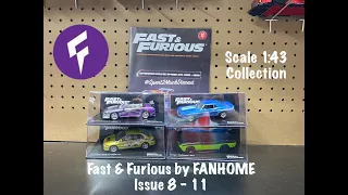 Fast & Furious by FANHOME Issue 8 - 11 1:43 Scale Diecast Unboxing Eclipse Spyder Off Road EVO Yanko