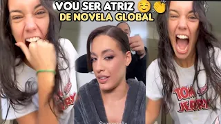 🔴 Alane Comemora Pois Passou No Teste Para Ser Atriz Na Globo e Vai a sua 1° Aula de Teatro no rio