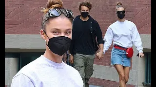 Nina Agdal looks stylish while out with boyfriend Jack Brinkley-Cook