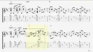 Sweet Child O' Mine - Guns N' Roses - Fingerstyle Guitar TAB