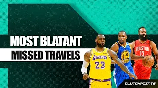 How Were These NBA Travels Not Called?!