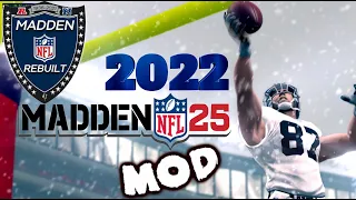 🏈 Madden NFL 25 REVAMPED '22 Mod on PC MADDEN REBUILT 2022 RPCS3 PS3 HD