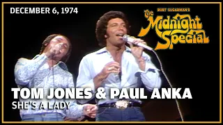 She's a Lady - Tom Jones & Paul Anka | The Midnight Special