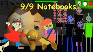 9/9 Notebooks + New Area + New ending! - Baldi's Basics Birthday Bash (Original Baldi's Basics)