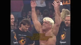 Ric Flair vs  Eric Bischoff  If Ric Flair Wins He Gains Control