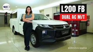 Mitsubishi L200 w/ FB Body Dual AC | Interior and Exterior Review