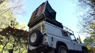 Tentco Rooftop tent on Land Rover Defender (six years later...)