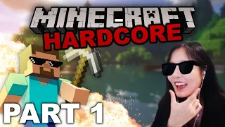 39daph Plays Hardcore Minecraft - Part 1