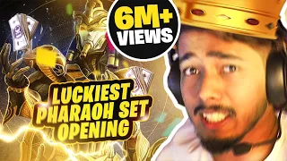 Luckiest Pharaoh Set Opening | Maxed Out in 30,000 UC : sc0ut