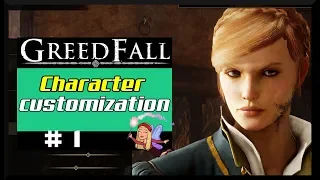 GREEDFALL  Character Customization, classes,attributes,talents